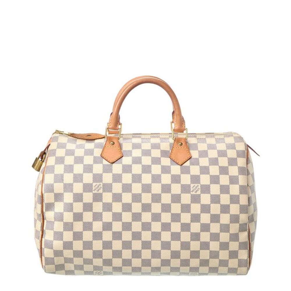 Louis Vuitton Damier Azur Speedy 35 (Authentic Pre-Loved)